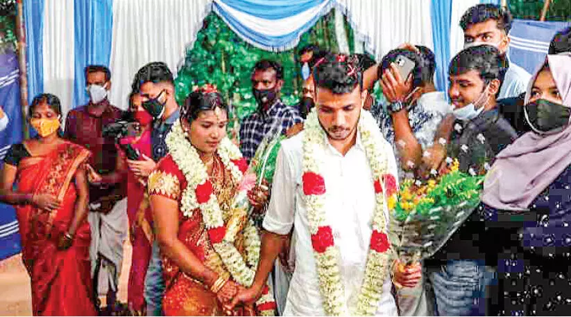 മഹാമാരിയും തടസ്സമായില്ല; നിർധന യുവതികൾക്ക്​ മംഗല്യഭാഗ്യമൊരുക്കി​ വിദ്യാർഥികൾ