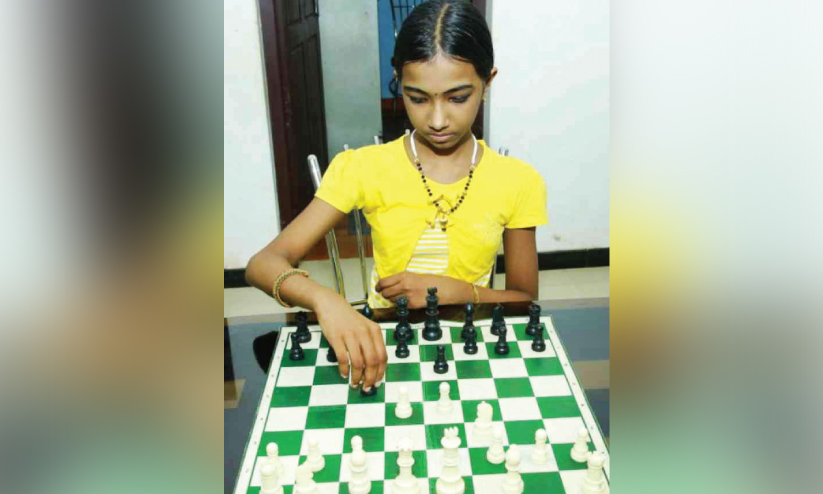 athira playing chess athira playing chess