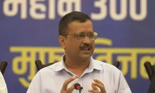 Arvind Kejriwal announces 300 units of free electricity in Uttarakhand