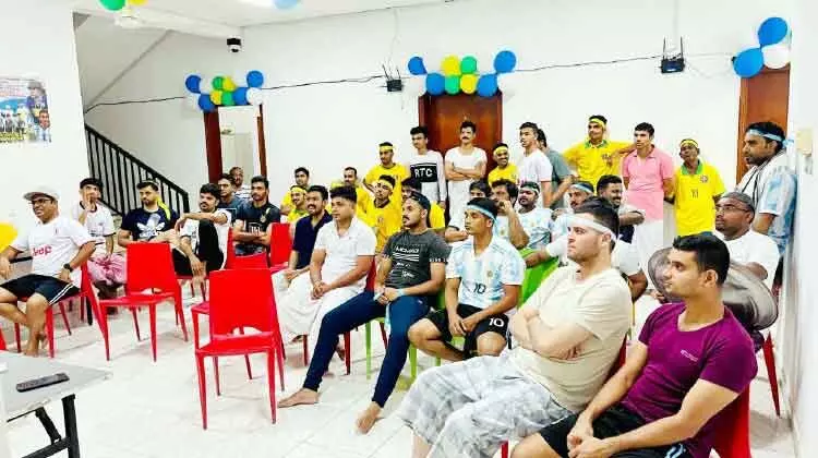 അർജൻറീനയുടെ ജയം ആഘോഷിച്ച്​ പ്രവാസ ലോകവും