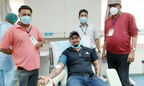 രക്തദാന ക്യാമ്പ് നടത്തി