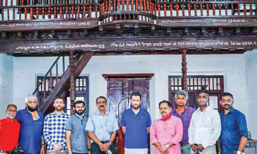 ഇസ്രായേൽ കോൺസൽ ജനറൽ ജൂത സിനഗോഗുകൾ സന്ദർശിച്ചു