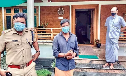 തോട്ടരയിലെ മോഷണം പ്രതിയുമായി തെളിവെടുപ്പ്​ നടത്തി