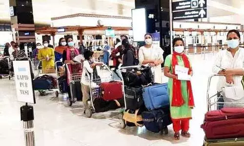 ഇന്ത്യയിൽനിന്ന്​ പ്രത്യേക വിമാനത്തിൽ   95 ആരോഗ്യ പ്രവർത്തകരെത്തി