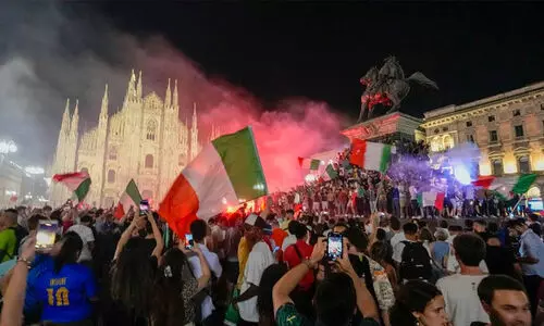 italy euro celebration
