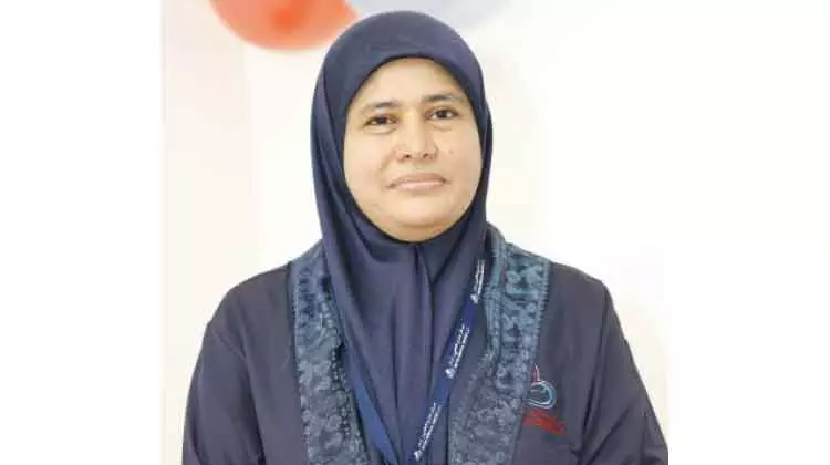 ഡോ. ഷമീമ അബ്ദുല് നാസറിന് ഗോള്ഡന് വിസ ഡോ. ഷമീമ അബ്ദുല് നാസറിന് ഗോള്ഡന് വിസ