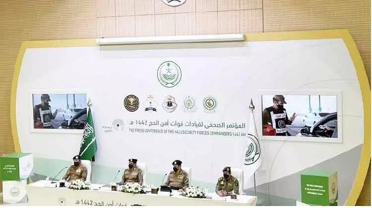 കോ​വി​ഡ്​ ബാ​ധ​ സം​ശ​യി​ച്ചാ​ൽ അ​ടി​യ​ന്ത​ര പ​ദ്ധ​തി –ഹ​ജ്ജ്​ സു​ര​ക്ഷാ​സേ​ന