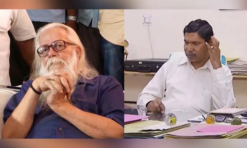 നമ്പിനാരായണനെ പ്രതിയാക്കിയത് ഐബിയും റോയും പറഞ്ഞിട്ടെന്ന വാദത്തിലുറച്ച് സിബി മാത്യൂസ് നമ്പിനാരായണനെ പ്രതിയാക്കിയത് ഐബിയും റോയും പറഞ്ഞിട്ടെന്ന വാദത്തിലുറച്ച് സിബി മാത്യൂസ്