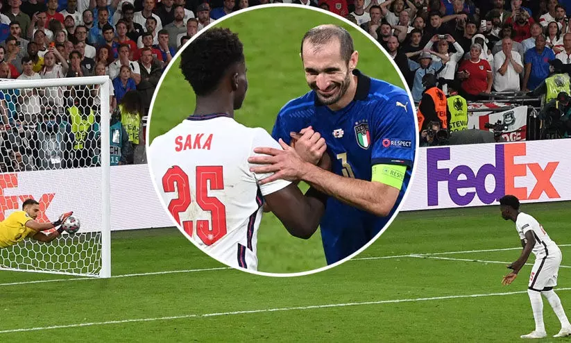 Giorgio Chiellini-Saka Giorgio Chiellini-Saka