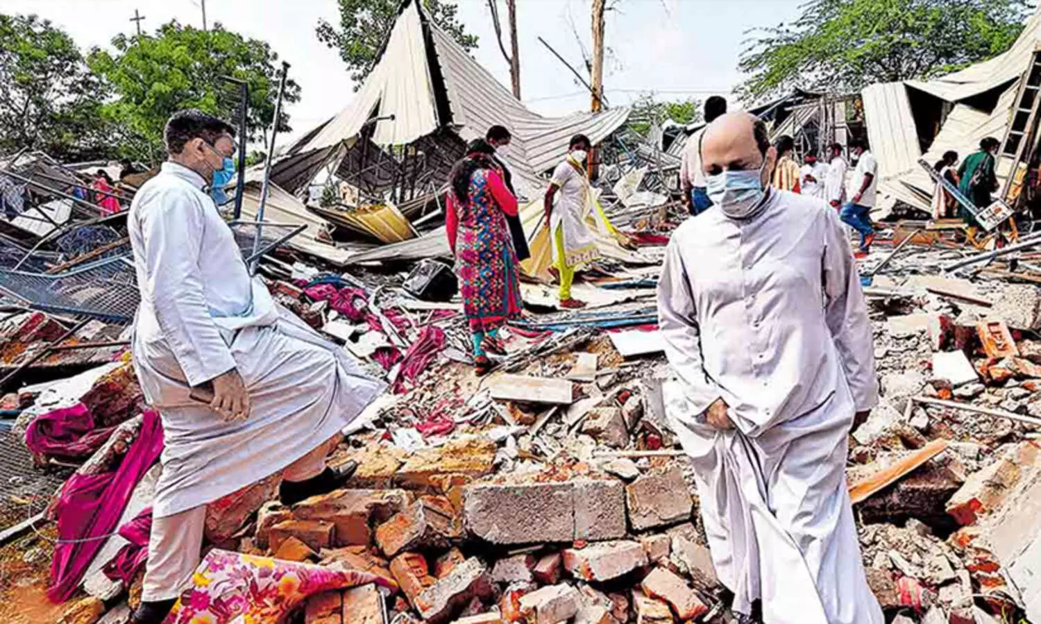 പള്ളി തകർത്ത സംഭവം മതസ്വാതന്ത്ര്യത്തിന്മേലുള്ള കടന്നുകയറ്റം -കെ.സി. വേണുഗോപാൽ എം.പി
