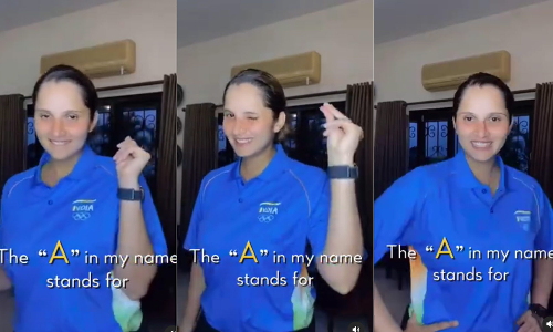 ഡാൻസ്​ ചെയ്​ത്​ ഒളിമ്പിക്​സ്​ ആവേശം പങ്കുവെച്ച്​ സാനിയ മിർസ; വിഡിയോ ഏറ്റെടുത്ത്​ നെറ്റിസൺസ്​