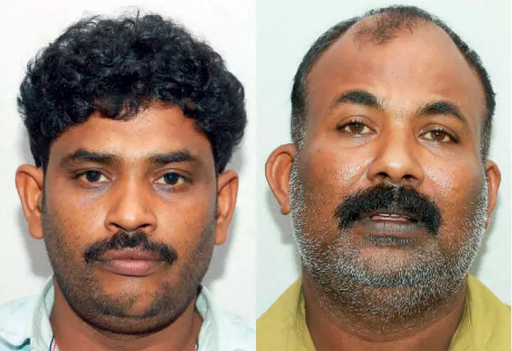 പച്ചക്കറി ലോറിയിലെത്തിച്ച 22 കിലോ കഞ്ചാവുമായി രണ്ടുപേർ പിടിയിൽ