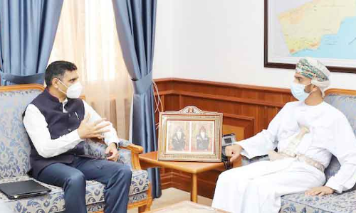 ഇന്ത്യൻ അംബാസഡറുമായി കൂടികാഴ്ച നടത്തി