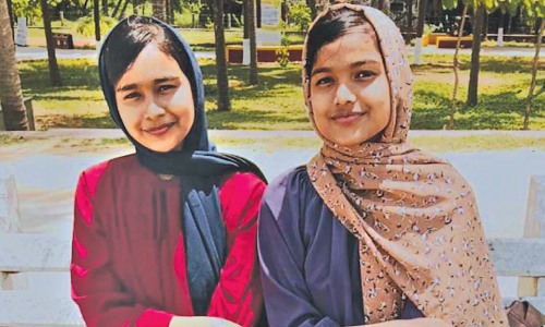 hiba farhath and fidha fathima