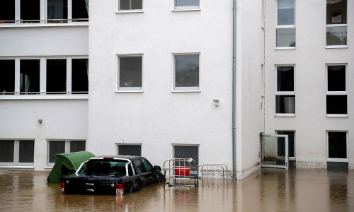 മിന്നൽ പ്രളയം: ജർമനിയിൽ ​വെള്ളപ്പൊക്കം, 42മരണം