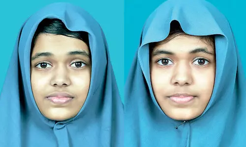 ഇരുമ്പുഴിയിലെ ഇരട്ടകൾക്ക് വിജയത്തിളക്കം