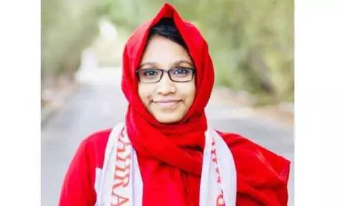 വി​ജ​യ​ത്തി​ള​ക്ക​ത്തി​ൽ ഫാ​ത്വി​മ മു​ബ​ശ്ശി​റ