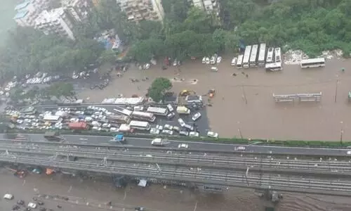 Heavy Rain In Parts Of Mumbai