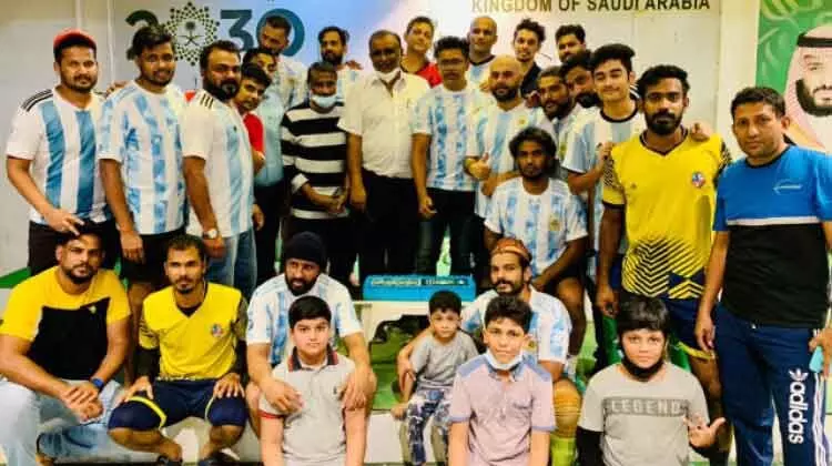 ബ്ലാ​സ്​​റ്റേ​ഴ്‌​സ് എ​ഫ്.​സി അ​ർ​ജ​ൻ​റീ​ന ഫാ​ൻ​സ്‌ കോ​പ അ​മേ​രി​ക്ക വി​ജ​യം ആ​ഘോ​ഷി​ച്ചു