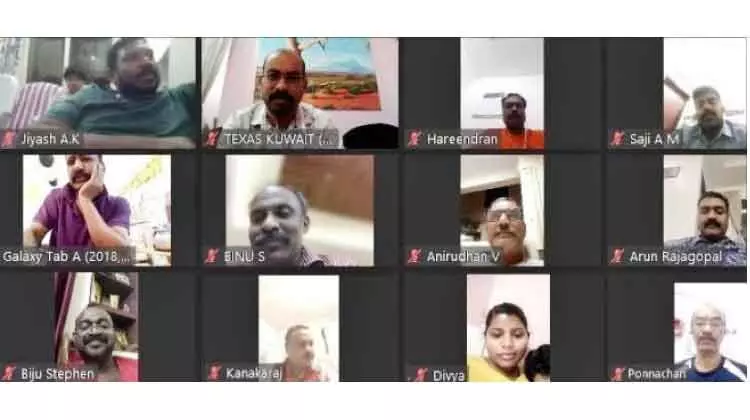 ഹരീന്ദ്രന് ടെക്സാസ് കുവൈത്ത് യാത്രയയപ്പ് നൽകി ഹരീന്ദ്രന് ടെക്സാസ് കുവൈത്ത് യാത്രയയപ്പ് നൽകി