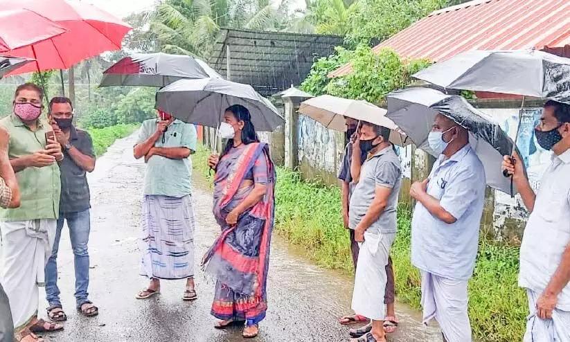 വടുതല മിർസാദ് റോഡ് അറ്റകുറ്റപ്പണി ഉടൻ–എം.എൽ.എ