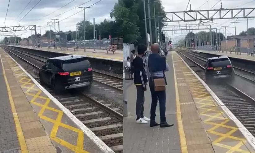 GTA theft car railway track