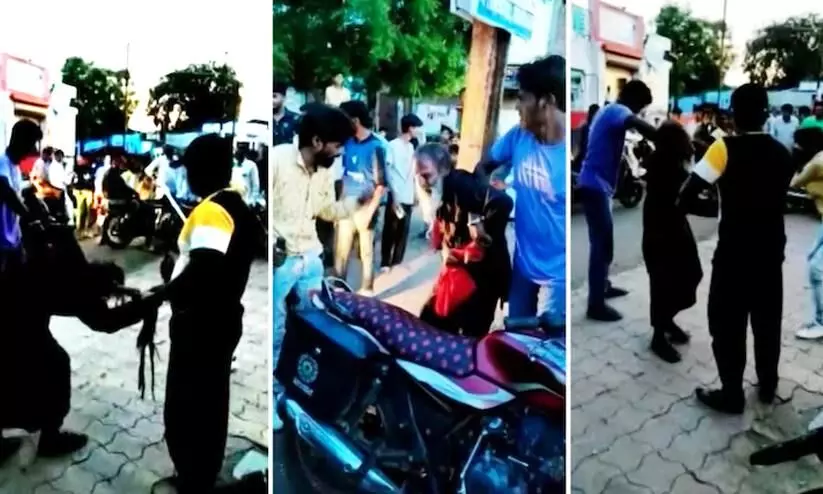 Viral video shows youths thrashing elderly man in MP for breaking deitys statue