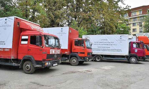 കി​ർ​ഗി​സ്​​താ​ന് സൗ​ദി​യു​ടെ അ​ഞ്ചു ല​ക്ഷം ഡോ​ള​ർ വൈ​ദ്യ​സ​ഹാ​യം