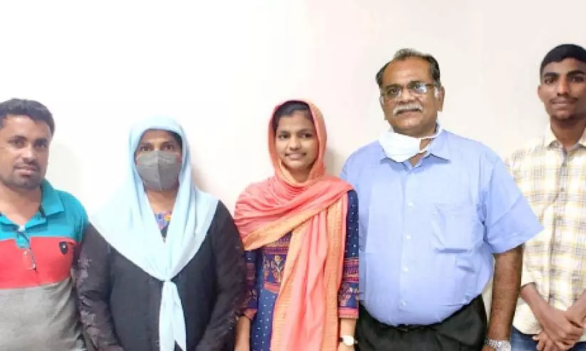 ശ്വാസമെടുത്തു തുടങ്ങി; സജ്​ന​ ഇനി ആശ്വാസതീരത്തേക്ക്​