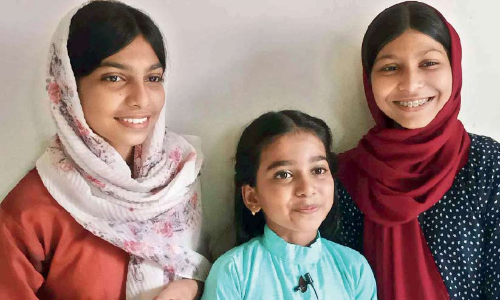 മാ​ലി​ക്കി​ലെ ഹി​റ്റ്​ ബി.​ജി.​എം പാ​ടി​യ ആ ​കൊ​ച്ചു​മി​ടു​ക്കി ഇ​വി​ടെ​യു​ണ്ട്​