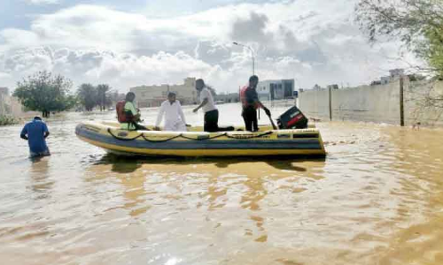സൂറിൽ പെയ്​തിറങ്ങിയത്​ 204 മില്ലീമീറ്റർ മഴ