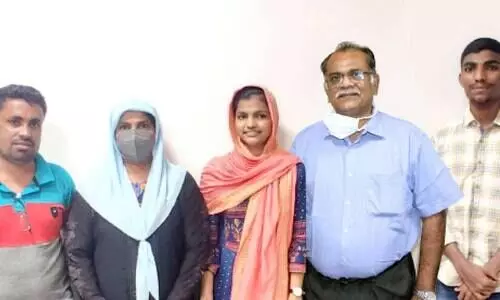 ശ്വാസമെടുത്തു തുടങ്ങി; സജ്​ന​ ഇനി ആശ്വാസതീരത്തേക്ക്​