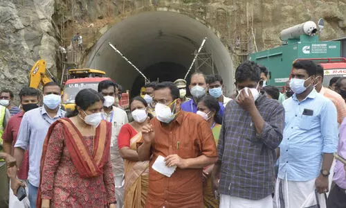 കുതിരാൻ തുരങ്കം തുറക്കുന്നതിൽ ആശങ്കയില്ല -മന്ത്രി കെ. രാജൻ