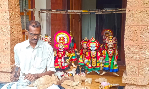 മഹാമാരിക്കാലം ദുരിതം സമ്മാനിച്ച്​ യക്ഷഗാന പാവകളി മ്യൂസിയം