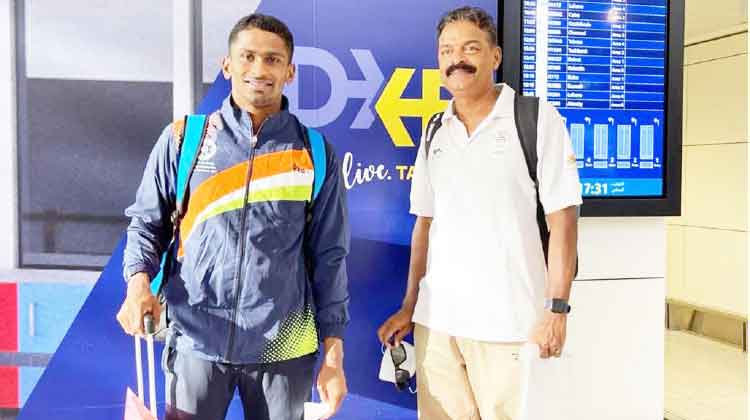 ഒളിമ്പിക്സ് പ്രതീക്ഷകളുമായി: സാജൻ പ്രകാശ് ടോക്യോവിലേക്ക് പറന്നു ഒളിമ്പിക്സ് പ്രതീക്ഷകളുമായി: സാജൻ പ്രകാശ് ടോക്യോവിലേക്ക് പറന്നു