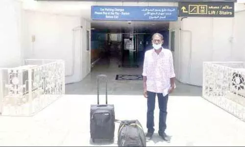 നാട്ടുകാരുടെ കൂട്ടായ്​മ താങ്ങായി; സജു നാടണഞ്ഞു