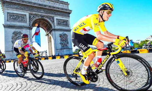 ടൂർ ഡി ഫ്രാൻസ്​: യു.എ.ഇയുടെ ടീം എമിറേറ്റ്​സിന്​ കിരീടം