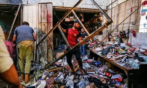 ഇറാഖിൽ ഈദ്​ ഷോപ്പിങ്ങിനെത്തിയവർക്ക് നേരെ ബോംബാക്രമണം, 35 മരണം