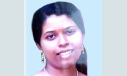 അ​വ​ശ​നി​ല​യി​ൽ ക​ണ്ടെ​ത്തി​യ യു​വ​തി മ​രി​ച്ചു; ഭ​ർ​ത്താ​വ് ക​സ്​​റ്റ​ഡി​യി​ൽ