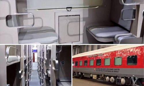 AC 3-tier economy class coach