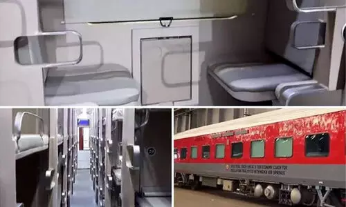 AC 3-tier economy class coach