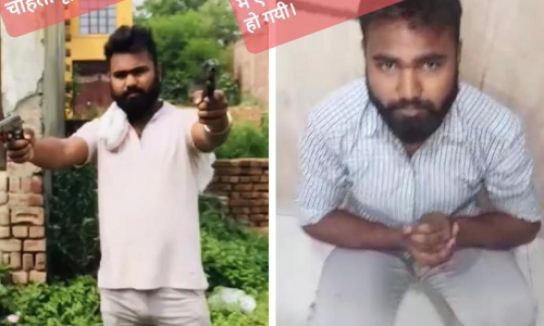 മാഫിയ ഡോൺ ആകണം; തോക്കുചൂണ്ടുന്ന വിഡിയോയിൽ പാട്ടും ചേർത്ത്​ പോസ്റ്റ്​ ചെയ്​തു; കിട്ടിയത്​ മുട്ടൻപണി