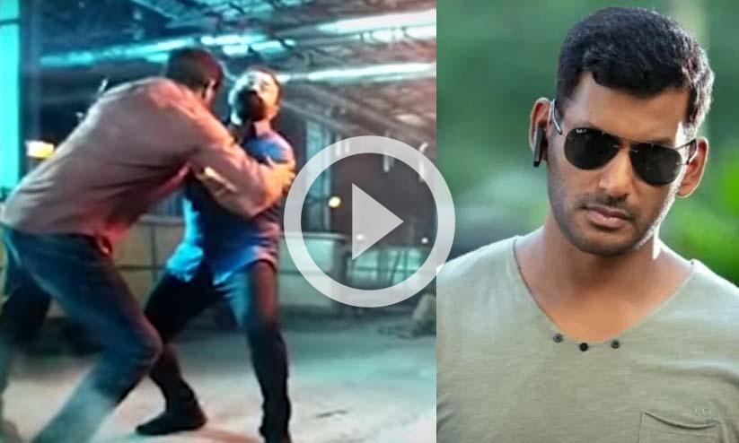 ബാബുരാജുമായി ആക്ഷൻ രംഗം ചിത്രീകരിക്കുന്നതിനിടെ നടൻ വിശാലിന് പരിക്ക് ബാബുരാജുമായി ആക്ഷൻ രംഗം ചിത്രീകരിക്കുന്നതിനിടെ നടൻ വിശാലിന് പരിക്ക്