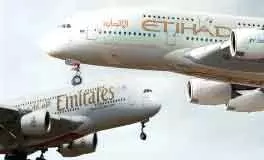 എ​​മി​​റേ​​റ്റ്സും, ഇ​​ത്തി​​ഹാ​​ദും   മി​​ക​​ച്ച വി​​മാ​​ന​​ക​​മ്പ​​നി പ​​ട്ടി​​ക​​യി​​ൽ