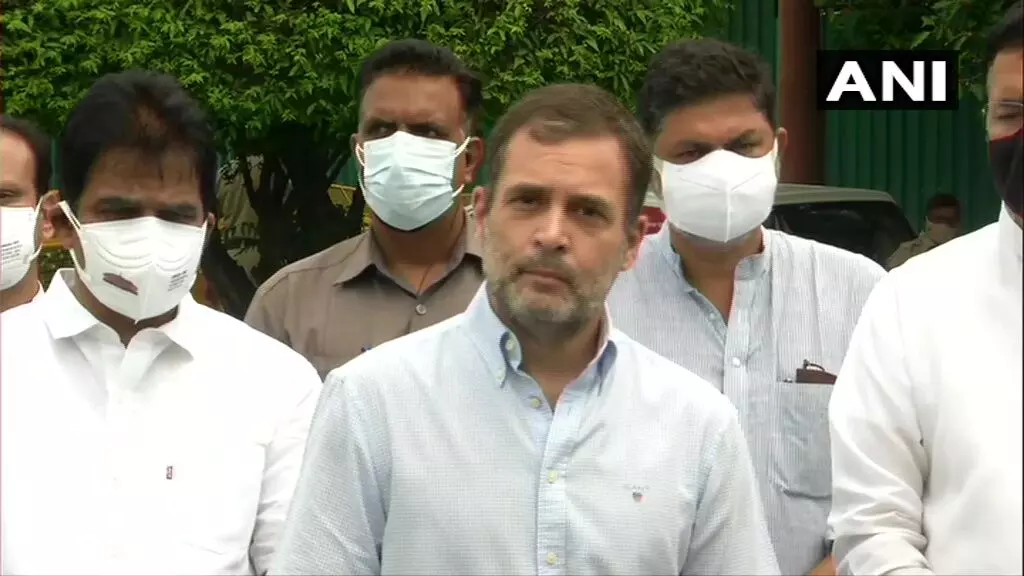 പെഗസസ്​​: ജുഡീഷ്യൽ അന്വേഷണം വേണം; പ്രധാനമന്ത്രി മറുപടിപറയണമെന്ന്​ രാഹുൽ