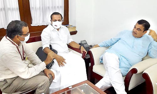 രാമനാട്ടുകര–വെങ്ങളം ബൈപാസ് വികസനം   ആഗസ്​റ്റിൽ തുടങ്ങും –മന്ത്രി നിതിന്‍ ഗഡ്കരി