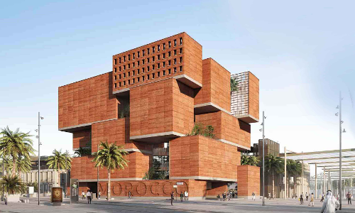 മൊ​റോ​ക്കോ പ​വ​ലി​യ​ൻ: മ​ണ്ണി​ൽ വി​രി​യു​ന്ന സൗ​ന്ദ​ര്യം