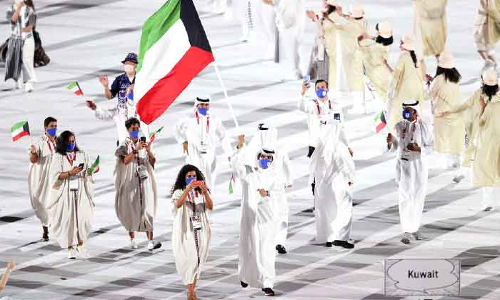 പ്രതീക്ഷയോടെ കുവൈത്ത്​ ടീം ഒളിമ്പിക്​ വേദിയിൽ