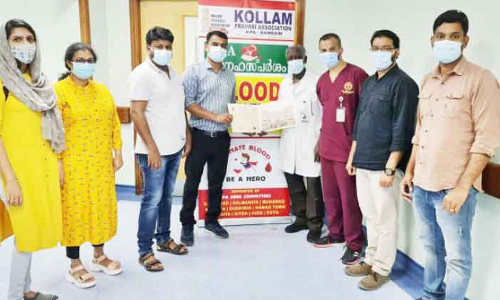 കെ.​പി.​എ സ്നേ​ഹ​സ്​​പ​ർ​ശം ര​ക്ത​ദാ​ന ക്യാ​മ്പ്​ ന​ട​ത്തി