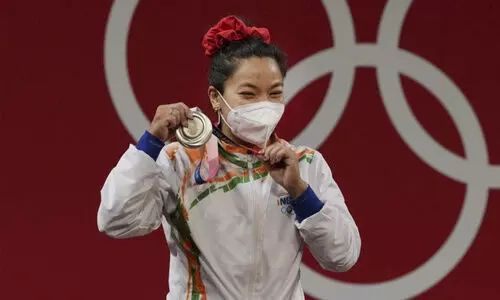 Mirabai Chanu silver medal tokyo
